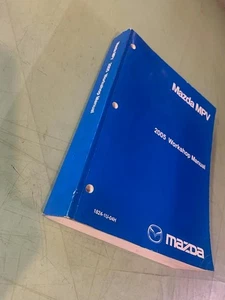 OEM 2005 Mazda MPV Workshop Shop Repair Manual Dealership Book Issued - Picture 1 of 4