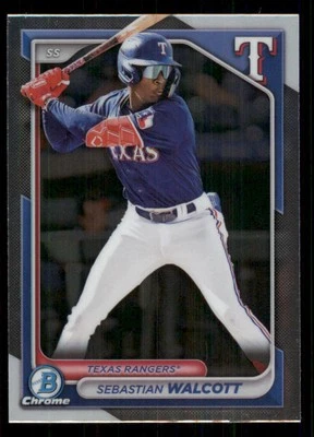 2024 Bowman Chrome Prospects #BCP211 Sebastian Walcott - Image 1 of 2