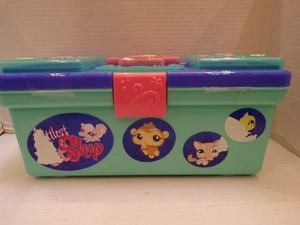 Littlest Pet Shop~Carry Storage Case~Tackle Box~Original Latch~5 Pets~2007~#7 - Picture 1 of 6