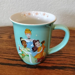 Disney Princess Let Your Holidays Sparkle Bright Trio 16oz Ceramic Mug - Picture 1 of 10