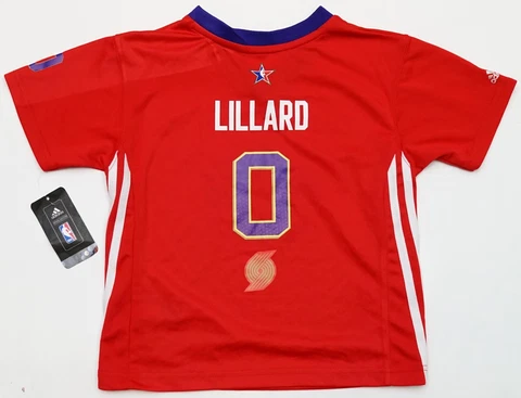 NEW Adidas 2014 NOLA NBA All Star West Lillard Trail Blazers Child Jersey S/M/L Cover