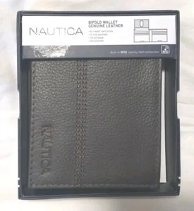 Nautica bifold wallet  leather - Picture 1 of 3