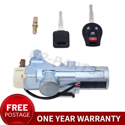 Nueva llave interruptor cilindro bloqueo encendido D8700-1HL0A para Nissan Versa 2012-2019 Foto 1 de 4