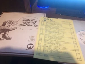American Country Countdown with Bob Kingsley--February 28, 1981--3 LP vinyl set - Picture 1 of 1