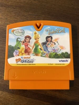 VTECH VSMILE POCKET Tinkerbell Disney Fairies Game Cartridge Ages 4-6 - Image 1 of 2