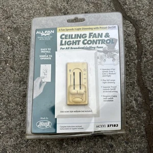 Hunter 4-Speed Ceiling Fan/Light Control 27183 Preset Dual-Slide - Picture 1 of 2