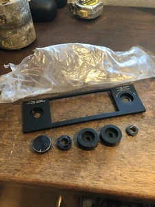 NEW VINTAGE ALPINE CAR AUDIO STEREO FACEPLATE KNOB OLD SCHOOL VERY RARE! - Picture 1 of 7