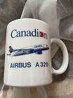 Tasse à café Airbus A320 COMPAGNIES AÉRIENNES CANADIENNES