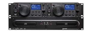 Reproductor multimedia de CD/MP3 Gemini CDX-2250i Pro DJ de dos cubiertas con USB - Imagen 1 de 6