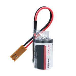 NEW ER14250 3.6V 1200mAh Non-rechargeable Battery with Plug for Industrial PLC - Picture 1 of 5