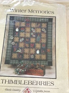 Thimbleberries “Winter Memories” Quilt Pattern LJ92270 64” x 72” - Picture 1 of 2