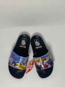 Vans Slides Featuring Sailor Moon New With Tag! - Picture 1 of 4