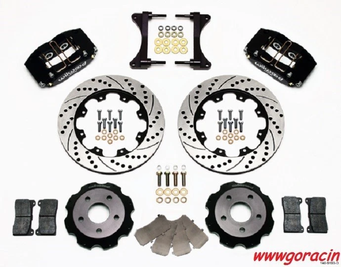 Se adapta a Subaru Imprezza, Legacy, Wilwood Dynapro Radial Front Big Brake Kit, 4 pistones Foto 1 de 3