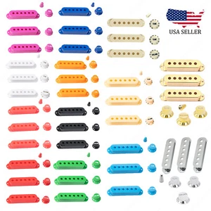 Juego de perillas de cubierta de pastilla de guitarra de 48/50/52 mm para Fender SQ Strat - Imagen 1 de 16