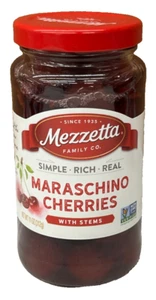 Mezzetta Maraschino Cherries with Stems 11 oz - Picture 1 of 1