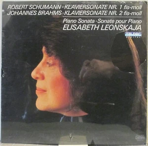 SCHUMANN Piano Sonata No. 1 BRAHMS Piano Sonata No. 2 LP Elisabeth Leonskaja - Picture 1 of 1