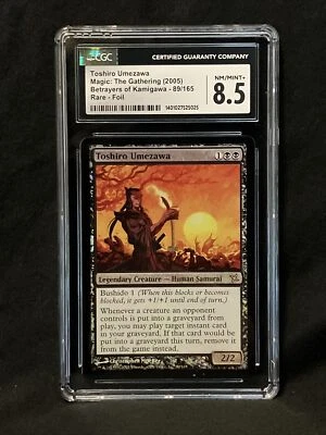 Toshiro Umezawa FOIL Betrayers of Kamigawa NM/M+ CGC (5025) Gr8.5 MTG - Image 1 of 3