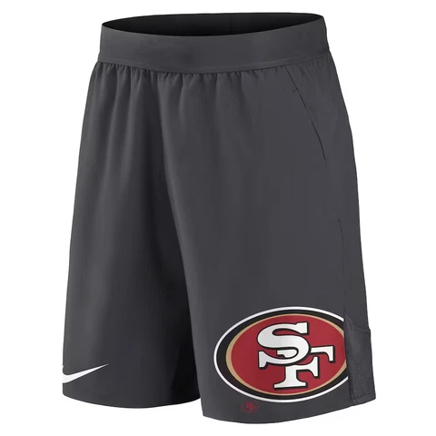 San Francisco 49ers Nike Stretch Performance Shorts Men's NFL Training Dri-FIT Cover