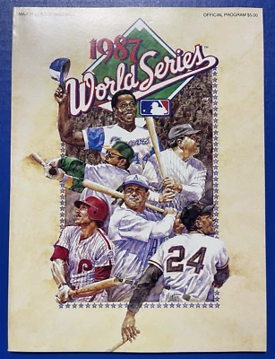1987 World Series Official Program Minnesota Twins vs St.Louis Cardinals - Image 1 of 4