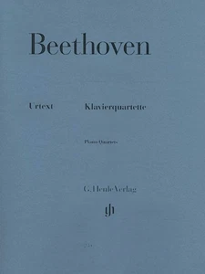 Beethoven Piano Quartets Violin Viola & Cello Henle Urtext Sheet Music Book - Picture 1 of 1