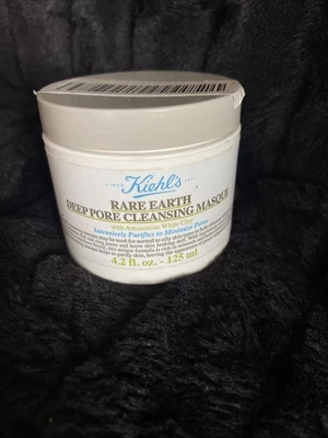 Kiehl's Rare Earth Deep Pore Cleansing Masque - 4.2 oz / 125 ml NEW & Sealed - Image 1 of 2