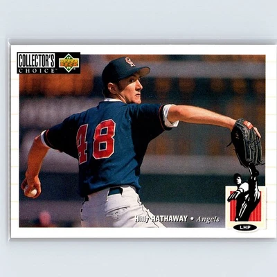 1994 Collector's Choice Hilly Hathaway #129 California Angels - Image 1 of 2