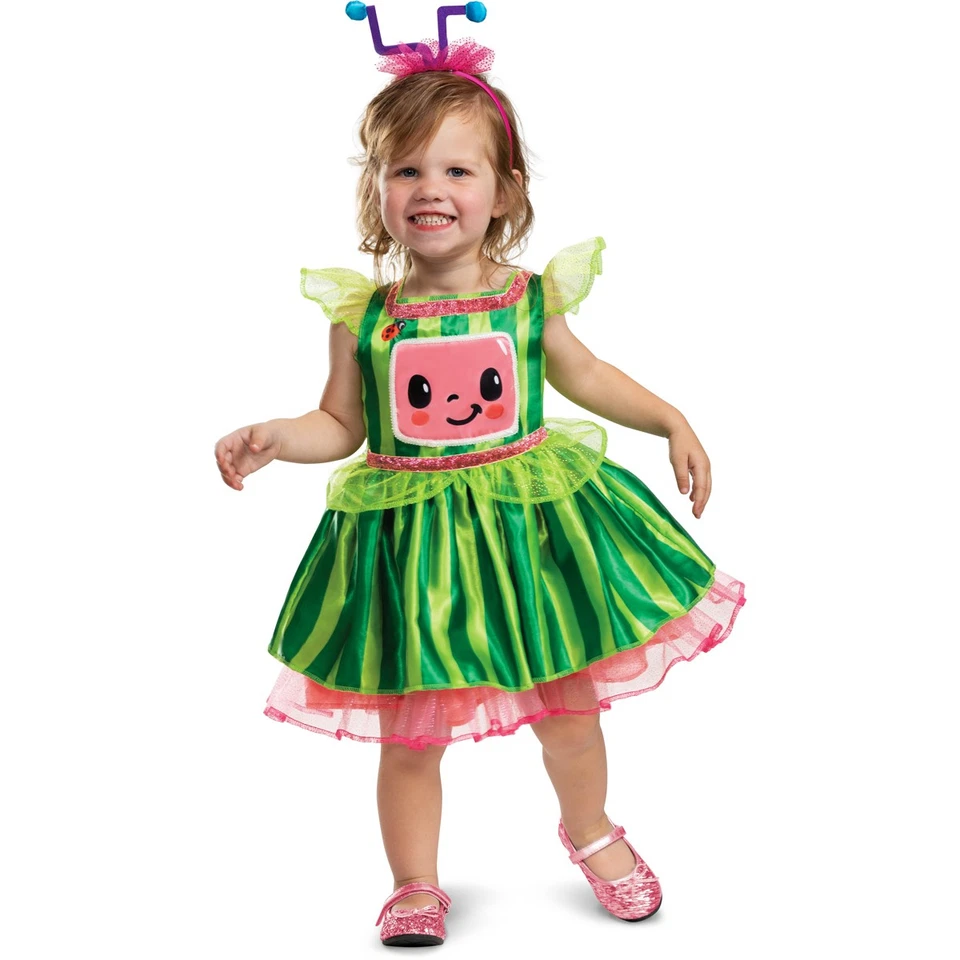 Disguise Cocomelon Toddler Dress Official Cocomelon Costume Tutu Outfit for