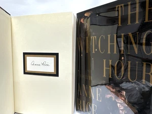 The Witching Hour SIGNED (Bookplate) Anne Rice First Edition/1st Pr Hardcover - Picture 1 of 11