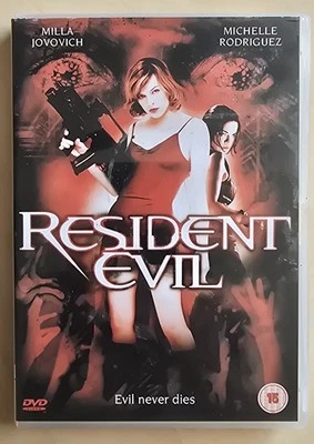 Resident Evil DVD Horror ( 2002 ) Milla Jovovich - Image 1 of 2