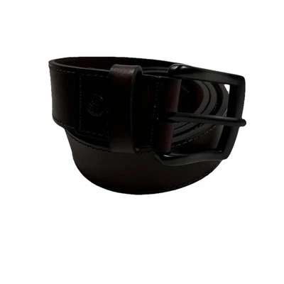 Cinturón Columbia para hombre cinturón de cuero marrón talla grande 38-40 Foto 1 de 4