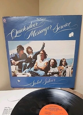 Quicksilver Messenger Service – Solid Silver - Vinyl LP 1975 Capitol Records VG+ - Image 1 of 4
