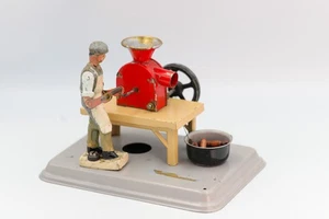 Historische Blechspielzeug-Wurstmaschine, Fleischmann, Antriebsmodell antik - Bild 1 von 6