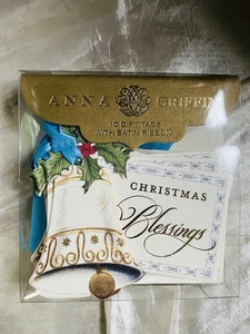 anna griffin Weihnachtssegen Geschenkanhänger 10 Stück - Bild 1 von 2