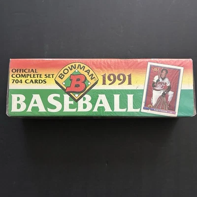Juego completo de béisbol Bowman 1991 sellado de fábrica Chipper & Bagwell radiocontrol Foto 1 de 3