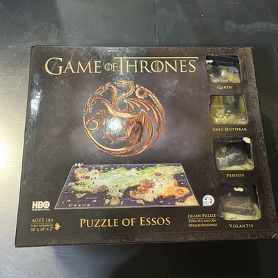 Game of Thrones 3D Puzzle of Essos – Collector’s Edition HBO Licensed BIN M #446 - Image 1 of 4