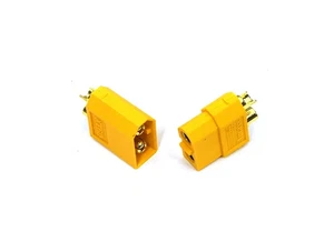 Integy XT60 Type Connector Set 3.5mm High-Current Gold-Plated for RC Cars - Picture 1 of 1