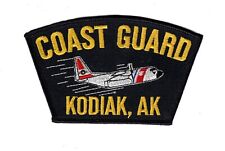 Air Station Kodiak Alaska  C-130 cap shield W6181 USCG Coast Guard patch