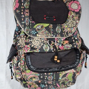 SAKROOTS Artist Circle Flap Backpack Bag Neon Spirit Desert - Picture 1 of 7