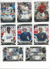 2016 BOWMAN INSERTS - INTERNATIONAL INK, FAMILY TREE, SOPHMORE STANDOUTS -U PICK