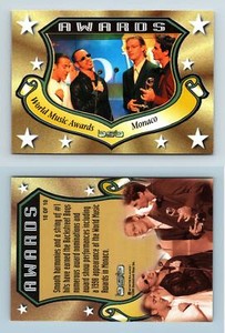 Backstreet Boys Black & Blue #10/10 Awards 2000 Winterland Trading Card