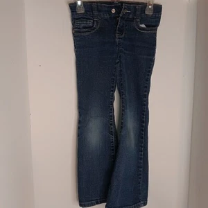 L.e.i. Chelsea Lowrise Girl's Jeans Size 6 Adjustable Waist - Picture 1 of 8