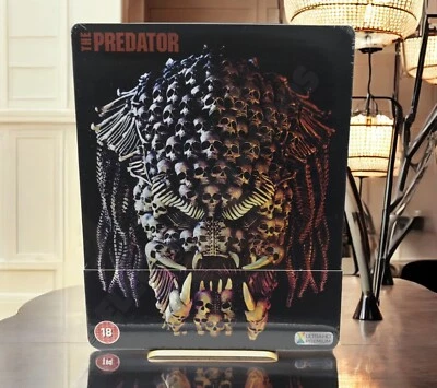 The Predator 4K UHD Steelbook DTS HD Sci-Fi Movie Alien  - Image 1 of 2