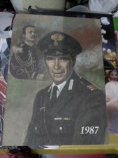 CALENDARIO STORICO DELL'ARMA DEI CARABINIERI ANNO 1987  con  difetti 