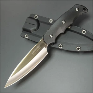 G Sakai Sabi Naifu 3 H-1 Klinge 131 mm schwarz Outdoor Messer Angeln JAPAN - Bild 1 von 5