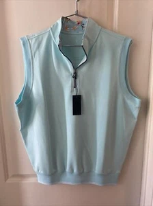 Fairway and Greene Neck Print Golf Vest Size M - Picture 1 of 3