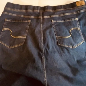 Signature Levi Strauss Jeans Women's Size 24 Pull On Skinny - Picture 1 of 5
