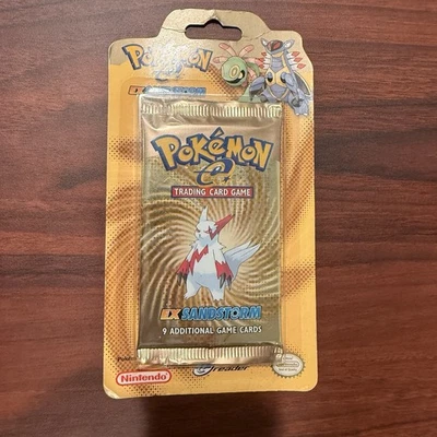 Pokemon EX Sandstorm Blister Factory Sealed Booster Pack 2003 Vintage Pokemon - Image 1 of 4
