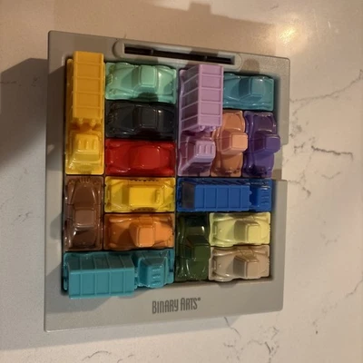 Binary Arts Rush Hour Brain Teaser Problem Solver Puzzle - Image 1 of 3