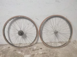 Vintage Campagnolo Victory Omega Wheels Road Cp Bike Bike 6V Eroica - Picture 1 of 13