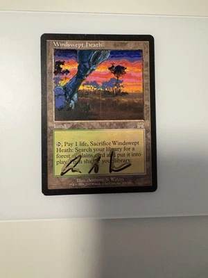 Windswept Heath Onslaught Regular - Artist Alerted - Shadow Signed - One Copy - Image 1 of 2